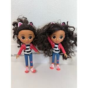Gabby's Dollhouse Set of 2 Gabby Dolls Twins 8 inch Girls Toy